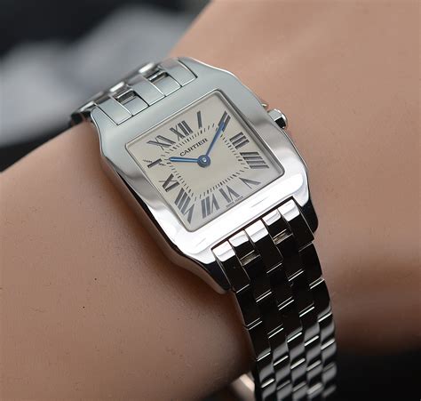 cartier santos watch woman|santos cartier watch price.